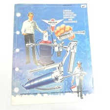 CATÁLOGO DE EQUIPOS Y ACCESORIOS LUBRICANTES LINCOLN KLEENSEAL 1971 VINTAGE  segunda mano  Embacar hacia Mexico