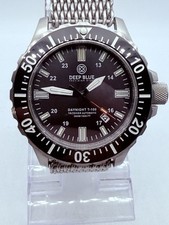 Usado, Deep Blue DAYNIGHT 45 TRITDIVER RELÓGIO DE MERGULHO AUTOMÁTICO - MOSTRADOR PRETO!!️ comprar usado  Enviando para Brazil