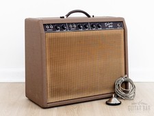 1962 Fender Deluxe 6G3 Painel Marrom Pré-CBS Vintage Amplificador de Guitarra Tubo 1x12..., usado comprar usado  Enviando para Brazil