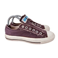 Tênis Converse All Star sem renda cano baixo unissex tamanho M5/W7 marrom biqueira redonda comprar usado  Enviando para Brazil