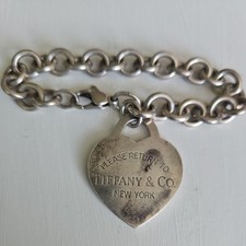 Genuine tiffany heart for sale  DEESIDE