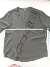 Bluse schwarz chiffon gebraucht kaufen  Schwalmstadt