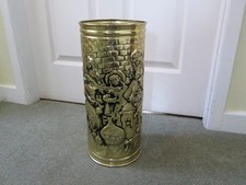 Vintage embossed brass for sale  STOURBRIDGE