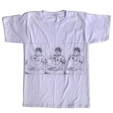 Camiseta branca masculina rara Saiki única, tamanho G, por Gildan comprar usado  Enviando para Brazil
