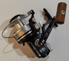 Vintage Daiwa SS 5000 Carretel Giratório Água Salgada Cabo de Madeira Feito no Japão Seiko comprar usado  Enviando para Brazil