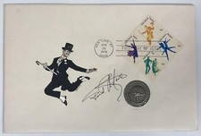 Fred Astaire (m. 1987) Assinado Autografado Vintage Pintado Capa Primeiro Dia FDC comprar usado  Enviando para Brazil