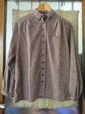 Hemd bluse braun gebraucht kaufen  Linz