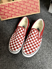 Vans mens red for sale  BARNET