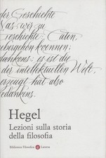 Hegel g.w.f. lezioni usato  Sansepolcro