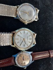 Usado, Dois Caravelle Vintage Relógio Suíço Mexicano Masculino E Relógio Militar Eska Trabalho comprar usado  Enviando para Brazil