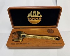 2003 Mac Tools edição limitada chave ajustável banhada a ouro 24K #833 de 3000 comprar usado  Enviando para Brazil
