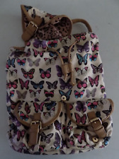 Butterfly pattern rucksack for sale  IPSWICH