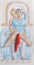 Dessin original erotique d'occasion  Paimpol
