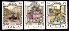 Conjunto completo de fontes Itália 1975 em perfeito estado, sem marca de charneira SC 1201-1203 comprar usado  Enviando para Brazil