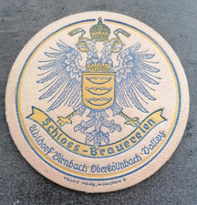 Bierdeckel schloß brauereien gebraucht kaufen  Wolfschlugen