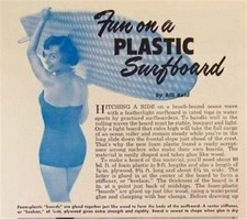 Surfboard 1953 build for sale  Diamond Point