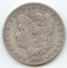 1892 morgan silver for sale  Wilmington