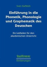 Einführung phonetik phonologi gebraucht kaufen  Stuttgart
