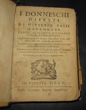 1605 giuseppe passi usato  Roma