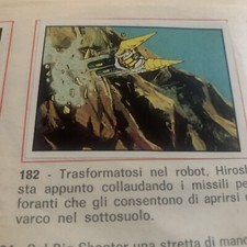 Figurina n.182 jeeg usato  Firenze