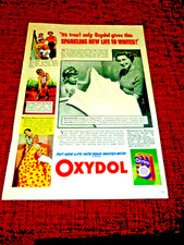 Ephemera 1950 anúncio para sabonete em pó OXYDOL "Nova vida para brancos!"  comprar usado  Enviando para Brazil