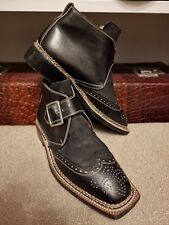 Stivali branchini brogue usato  Spedire a Italy