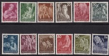 1951 liechtenstein 251 usato  Milano