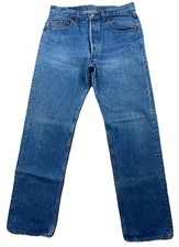 Jeans jeans vintage Levi's 501-0113 azul EUA botão mosca masculino 33x30 real 32x29 comprar usado Jeans jeans vintage Levi's 501-0113 azul EUA botão mosca masculino 33x30 real 32x29 comprar usado  Enviando para Brazil