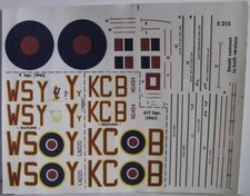 Frog decals avro for sale  BOURNEMOUTH