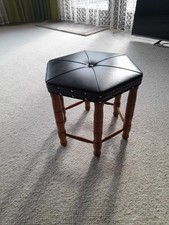Hocker schwarz fußhocker gebraucht kaufen  Wrist