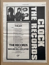 Records tour jam for sale  CHESTERFIELD