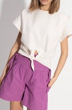 Shorts feminino Isabel Marant Etoile opala reunido jacarandá algodão tamanho M 38 comprar usado  Enviando para Brazil
