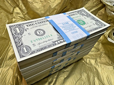 (25) NOVAS NOTAS DE UM DÓLAR - PACOTE COM 25 NOTAS DE US$ 1 DINHEIRO REAL comprar usado  Enviando para Brazil