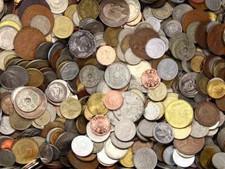 Pakiet egzotycznych starych monet Europa Świat najlepsza mieszanka 10 KILOGRAMÓW 10 kg LOT, używany na sprzedaż  PL