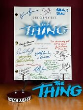 The Thing Script Elenco Assinado - Reimpressões de Autógrafo - 123 Páginas - Kurt Russell comprar usado  Enviando para Brazil