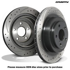 Rear drilled grooved for sale  MANCHESTER