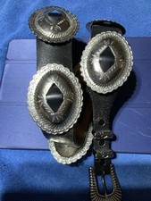 Leather concho belt for sale  Bellmawr