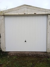 Garage door white for sale  UMBERLEIGH