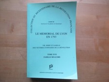 Tome memorial lyon d'occasion  Einville-au-Jard