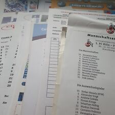 Teamsheets colchester united for sale  ST. NEOTS