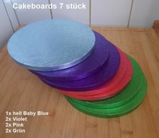 Cakeboard bunt stück gebraucht kaufen  Hamburg
