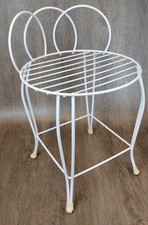Curvy white metal for sale  Canton