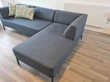 Deep blue fabric for sale  HARROW