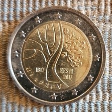Gedenkmünze estland 2017 gebraucht kaufen  Berghülen