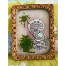 Vintage faux rattan for sale  Minneapolis