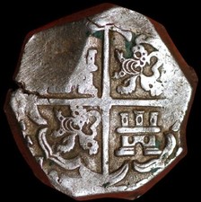 Usado, Moeda espigas Espanha 8 reais Philip IV valor VIII prata 2879 comprar usado  Enviando para Brazil