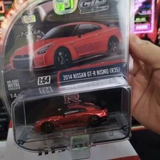 Carro vermelho colecionável cromado Greenlight 1:64 2014 Nissan GT-R Nismo R35 comprar usado  Enviando para Brazil