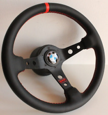 Usado, Volante compatível com BMW Sport Deep Dish couro vermelho E31 E32 E34 E36 Z3 92-98' comprar usado  Enviando para Brazil