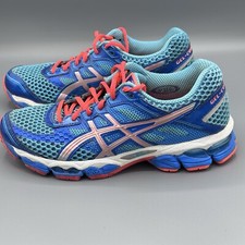 Usado, Tênis de corrida ASICS WMNS Gel-Cumulus 15 azul laranja água com cadarço T3C5N tamanho 7 comprar usado  Enviando para Brazil