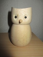 Holz eule cm gebraucht kaufen  Espelkamp